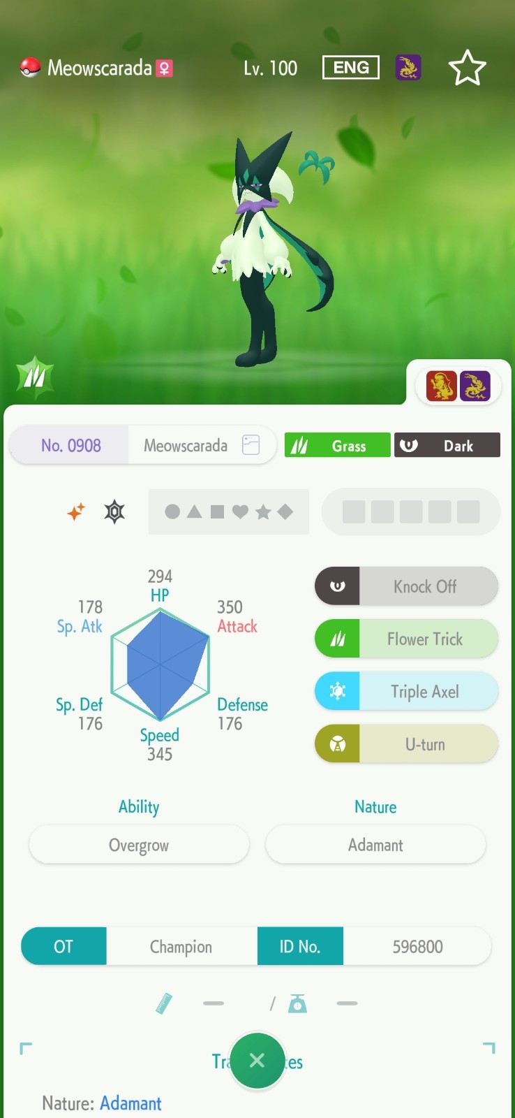 Pokémon Champions | Battle Ready 6IV | Shiny /Non-Shiny | Home Mobile GTS TRADE