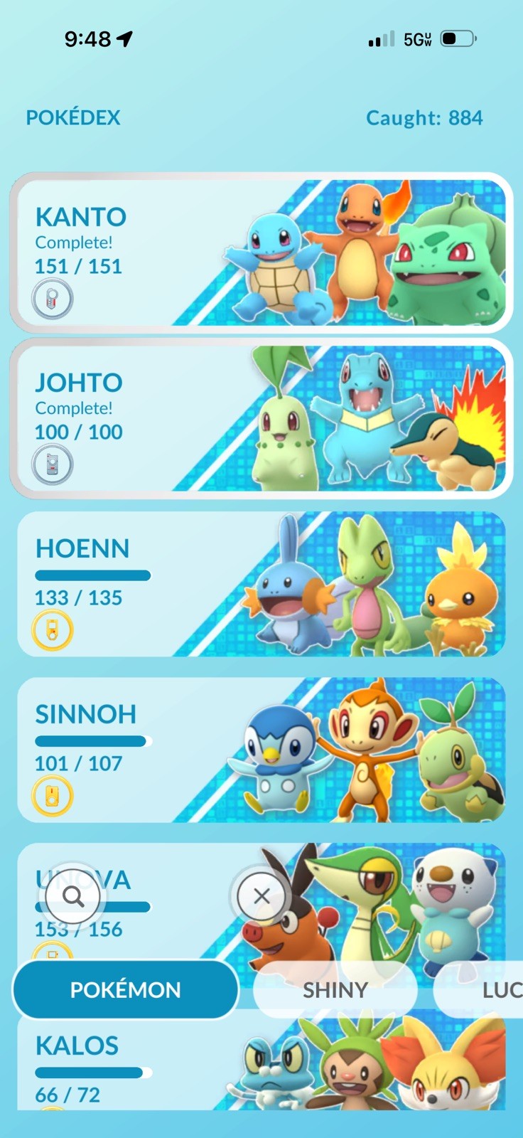 Pokémon GO Level 70 (2016) 850+ shinies and many more hidden gems