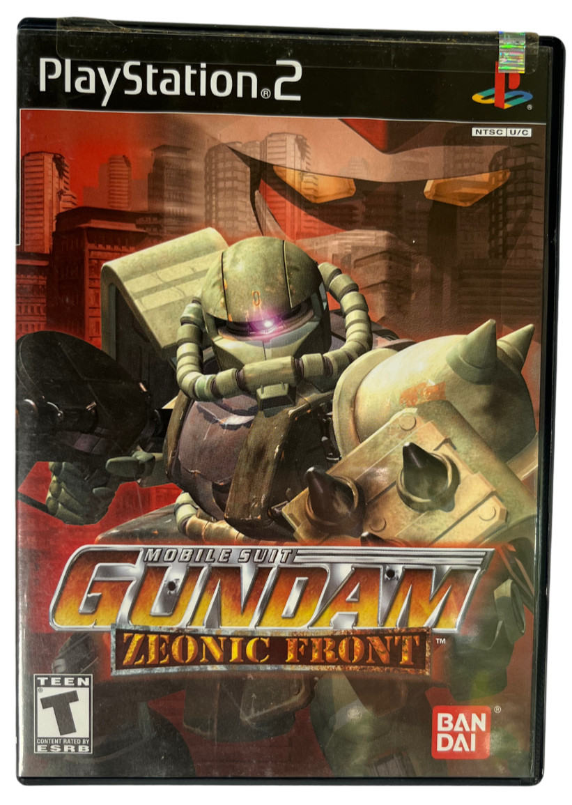 Mobile Suit Gundam: Zeonic Front (Sony PlayStation2 PS2 Bandai 2001) – Tested