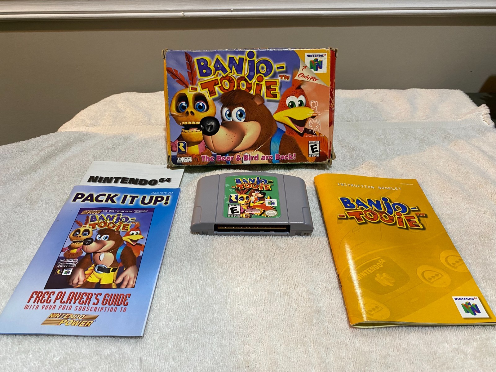 Banjo Tooie Nintendo N64 CIB, Tested, Good Condition
