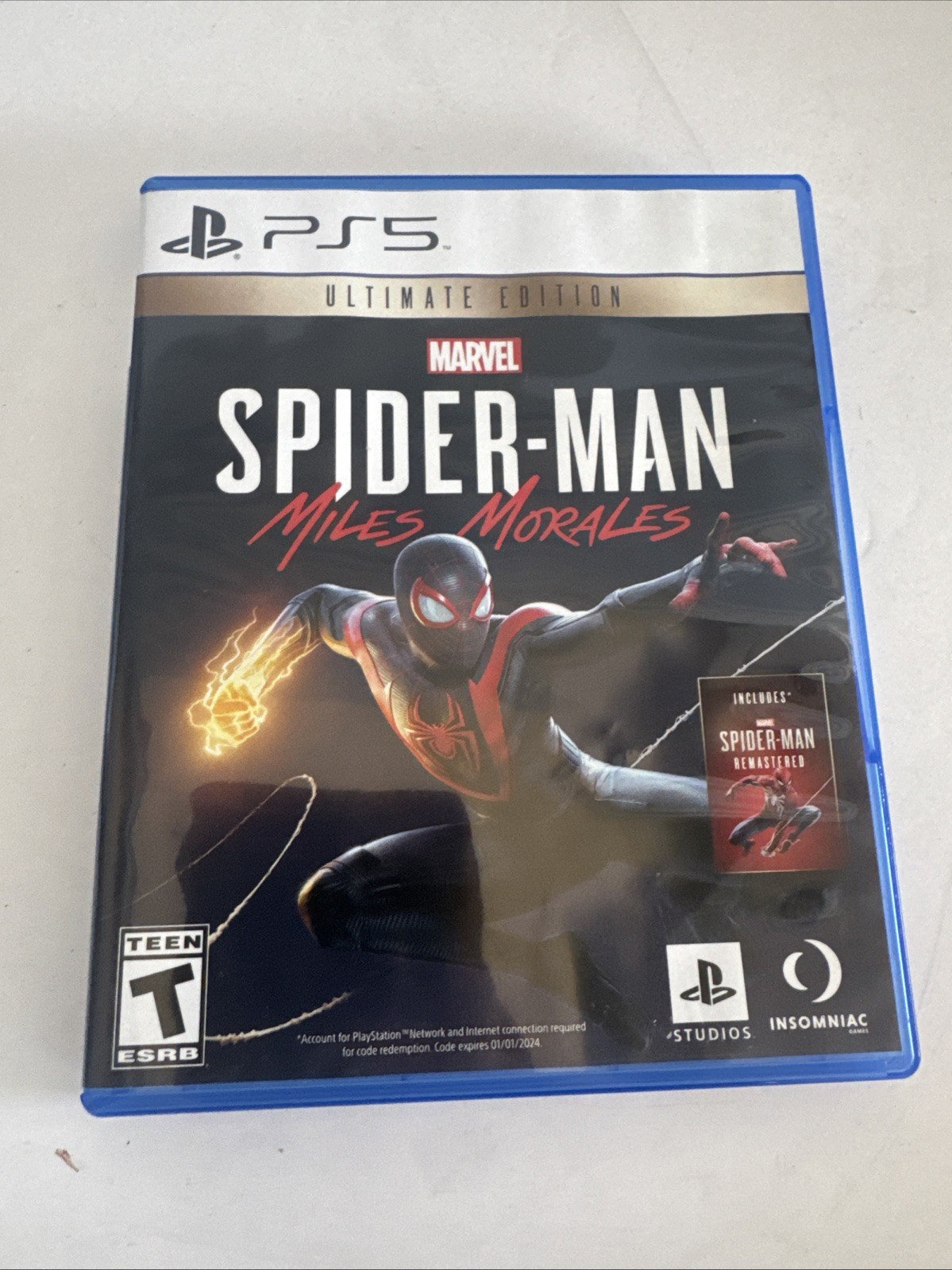Marvel Spiderman: Miles Morales [Ultimate Edition] Sony PlayStation 5 PS5, 2020
