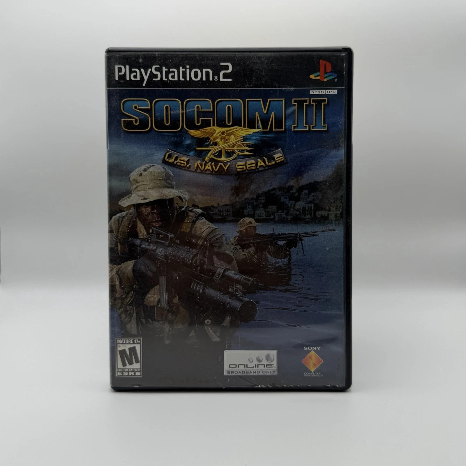 SOCOM II: U.S. Navy Seals (Sony PlayStation 2 PS2 ) CIB CLEANED AND TESTED