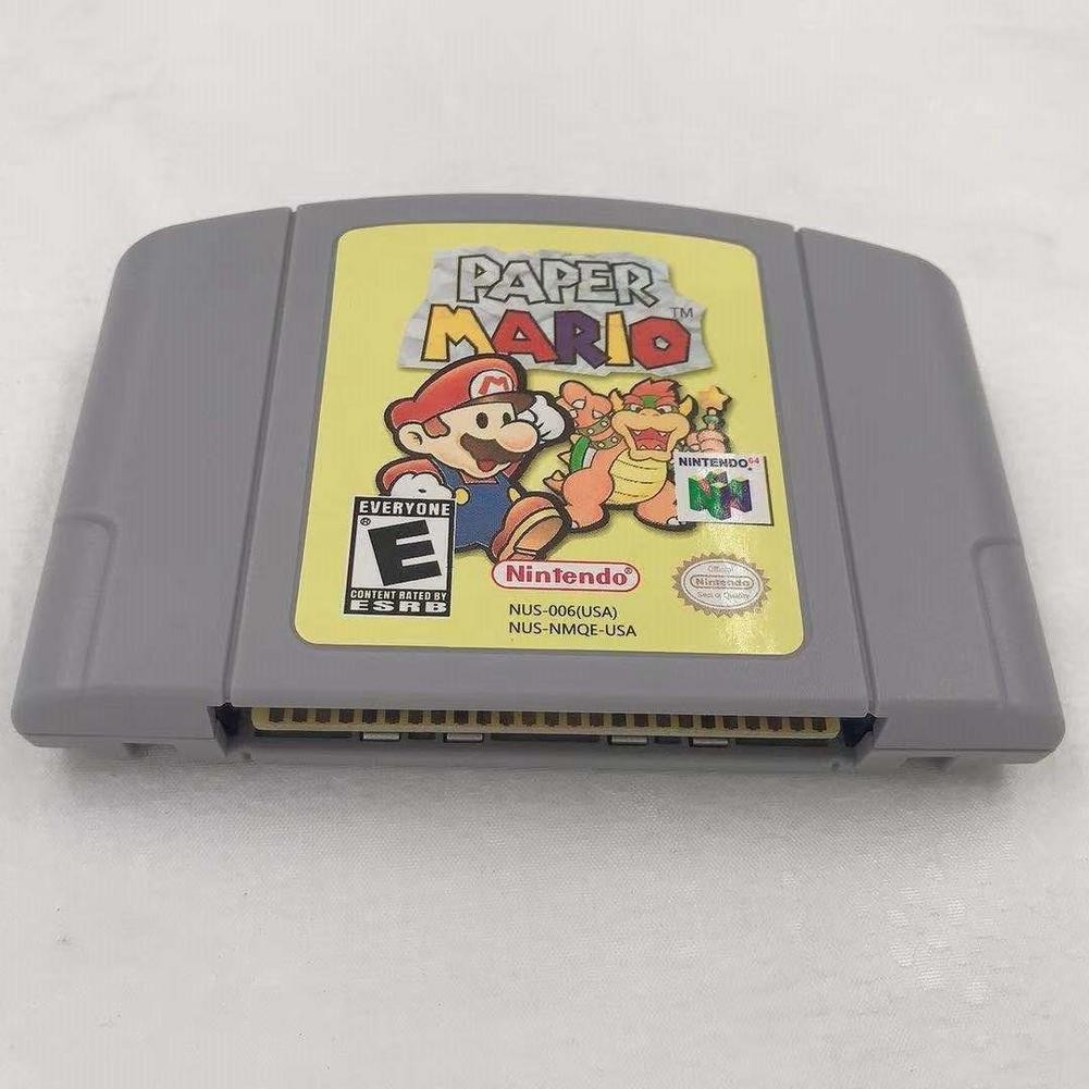 Paper Mario – Nintendo 64 (N64) Perfect addition Tested and working