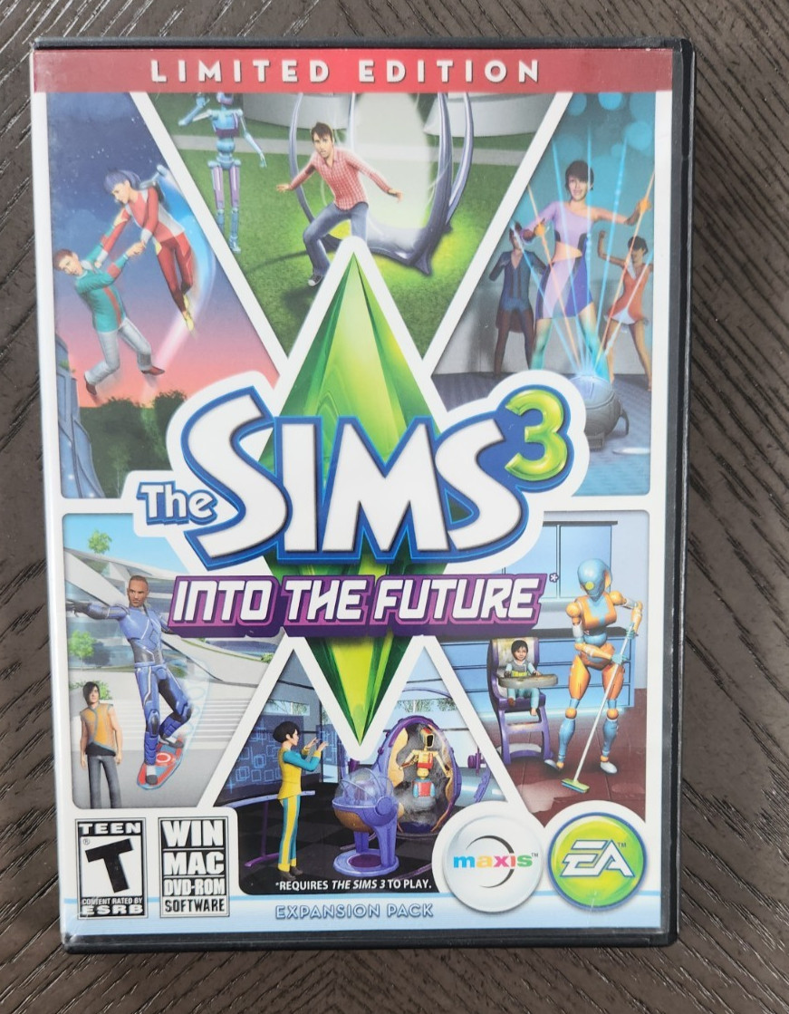The Sims 3 Into the Future PC Game Disc Expansion Pack