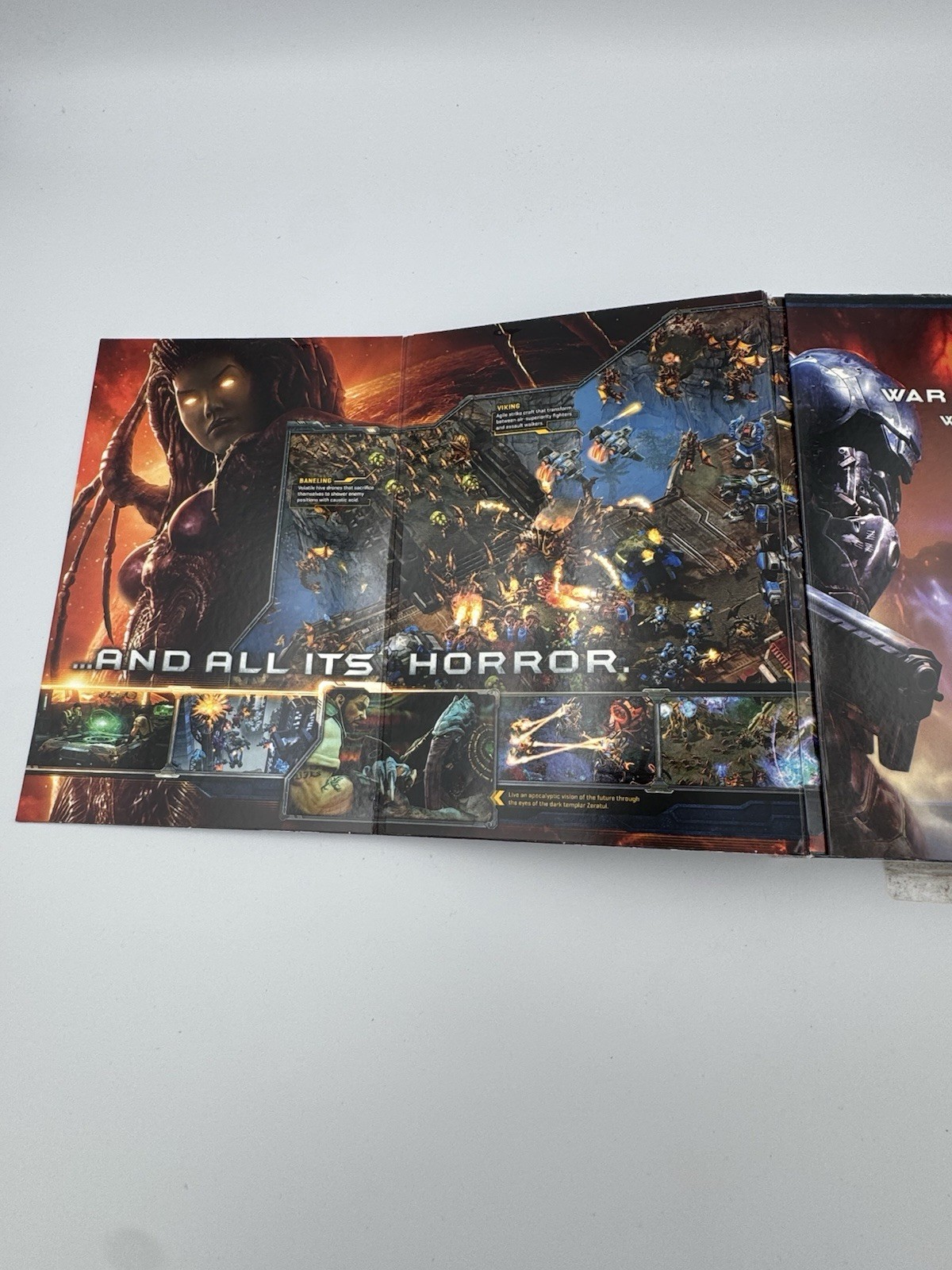 StarCraft II Wings of Liberty Big Box PC Complete w Inserts