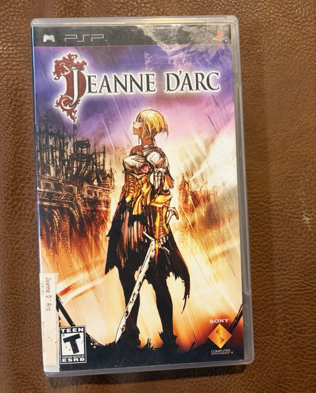 Jeanne d’Arc Sony PSP 2007 T Rated NTSC-U/C Role Playing Strategy*CASE & MANUAL*