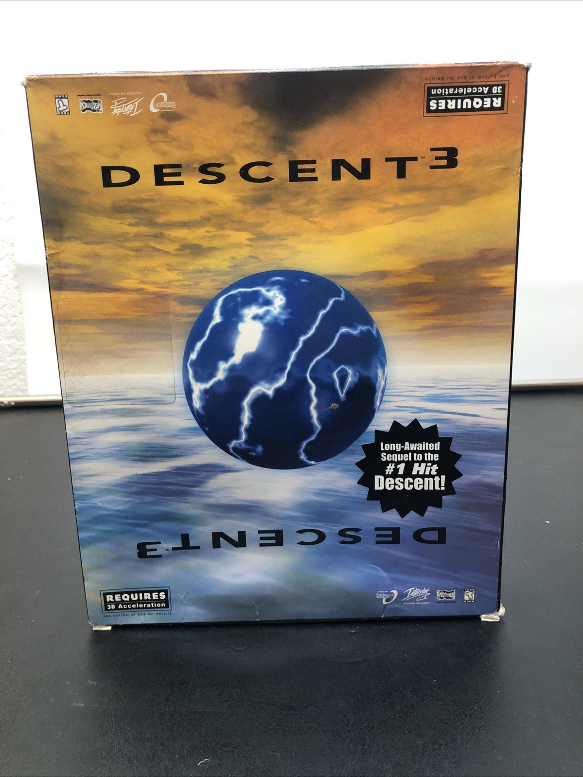 Descent 3 PC CD-ROM Game Interplay Windows 1999