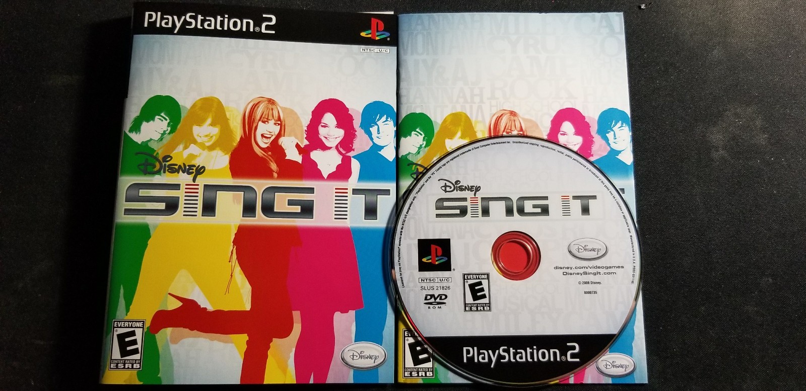 „DISNEY SING IT“ PlayStation 2/PS2 Game + Booklet + Case GAME ONLY