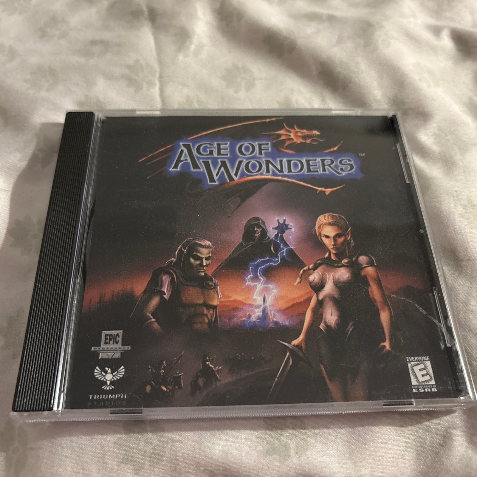 AGE OF WONDERS PC CD-ROM GAME FOR WIN 95/98, 1999 TRIUMPH STUDIOS VINTAGE