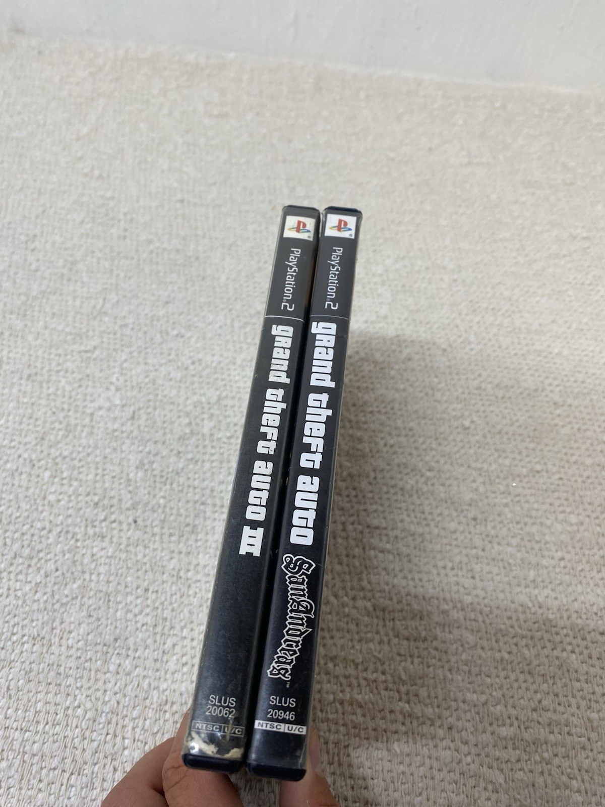 Grand Theft Auto: San Andreas & Grand Theft Auto III ( Sony PS2) GTA Lot Of 2