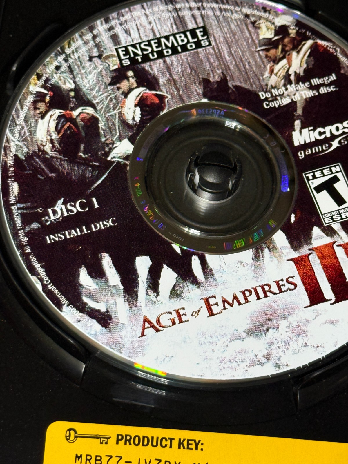 Age of Empires III 3 PC Game (3 CD-ROM, 2005) Complete Case Game Manuals Discs