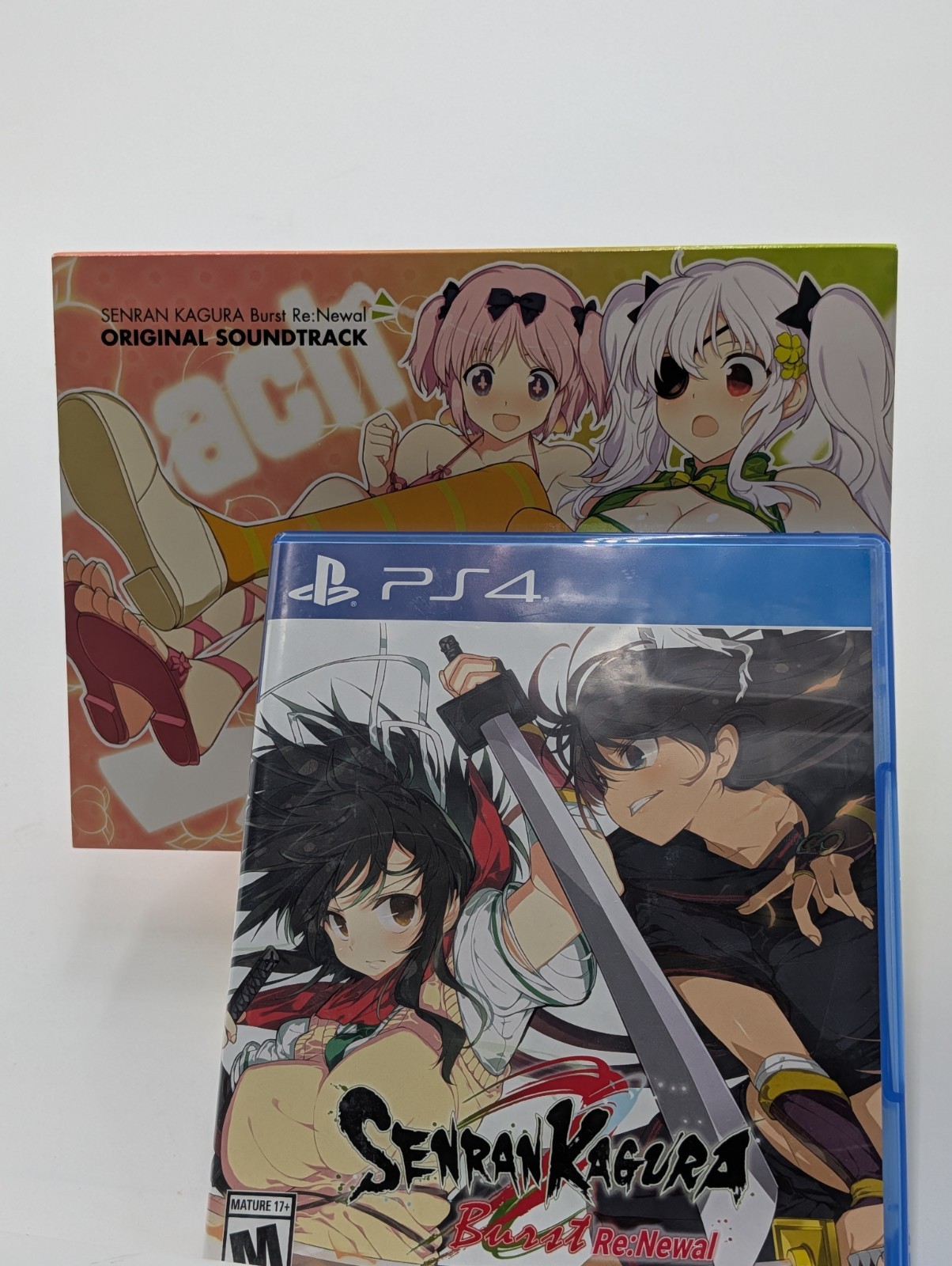 Senran Kagura Burst Re:Newal Tailor-Made Limited Edition PS4 w/ 2-CD Soundtrack
