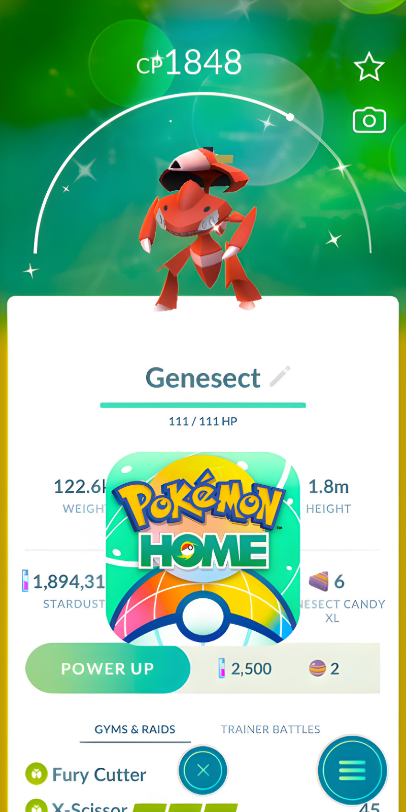 Shiny Genesect (Custom OT) | Pokémon Home Transfer ✨