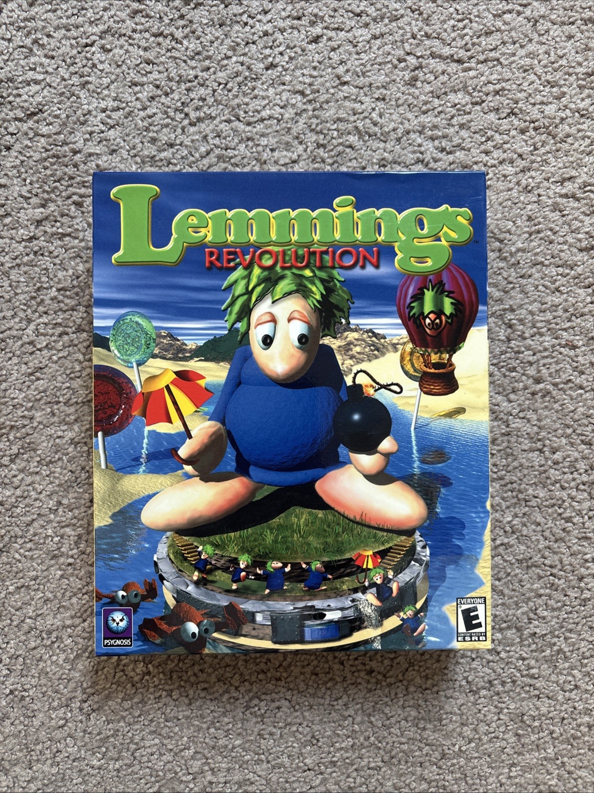 Lemmings Revolution, 2001, BIG BOX PC Brand New Sealed * RARE *