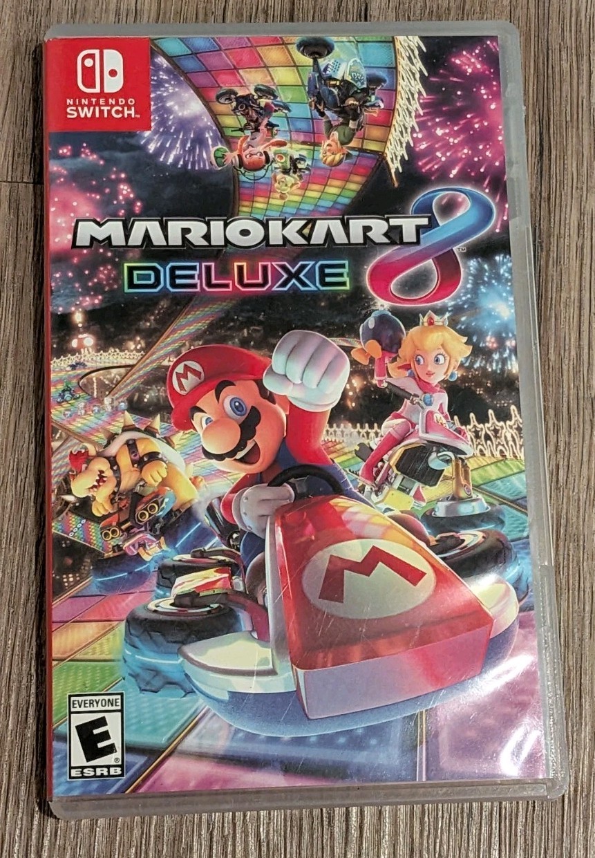 Nintendo Mario Kart 8 Deluxe Mario Kart Series Switch Racing VGUC