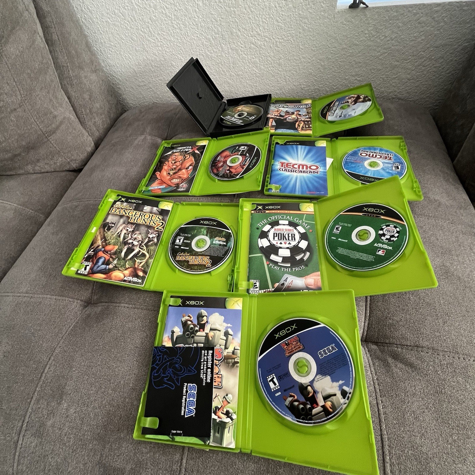 Lot of 7 Original Xbox Games For Parts or Not Working – Scratches Read