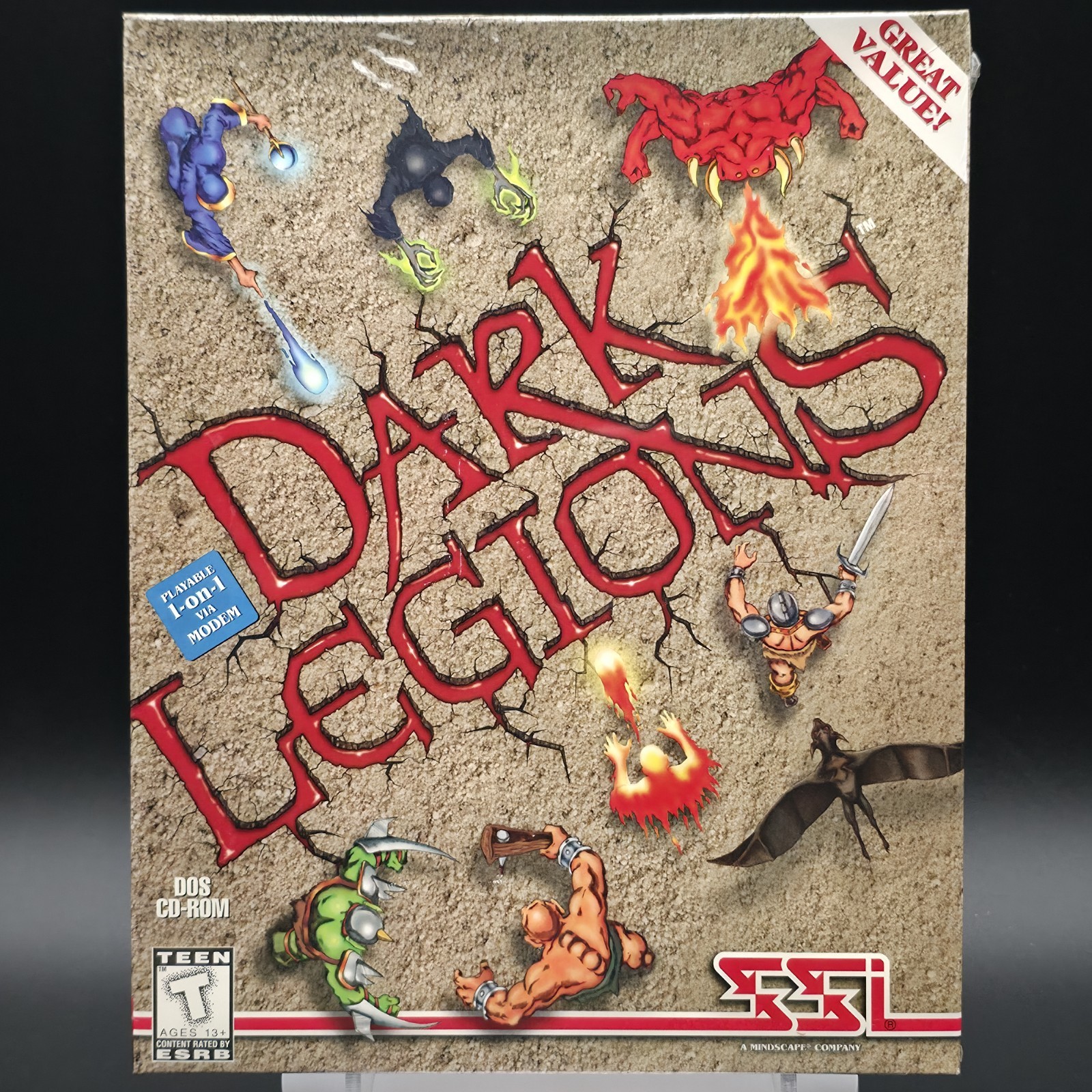 Dark Legions, 1996, Big Box, New Sealed