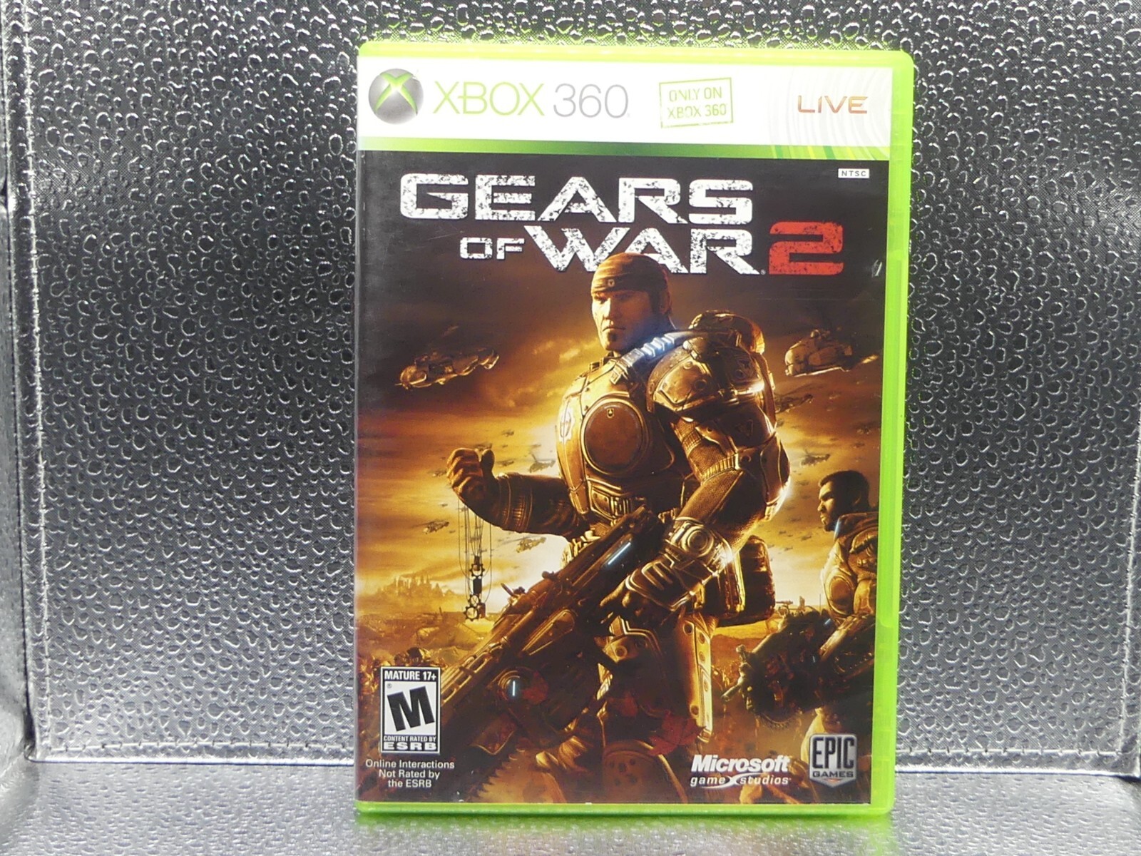Xbox 360 Gears Of War 2 Tested Working Manual 2011 Microsoft M Mature Video Game