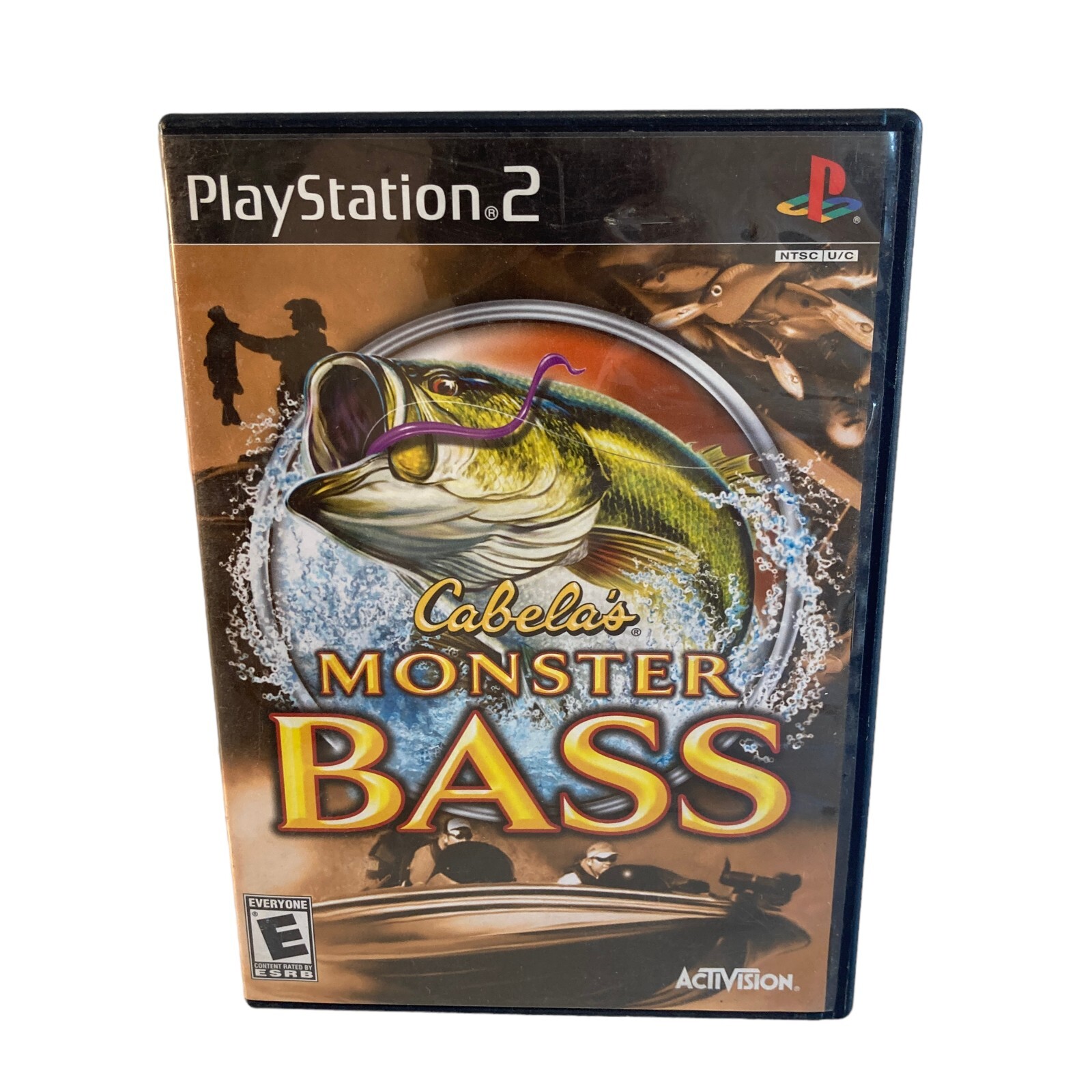 Cabelas Monster Bass Playstation PS 2 Complete