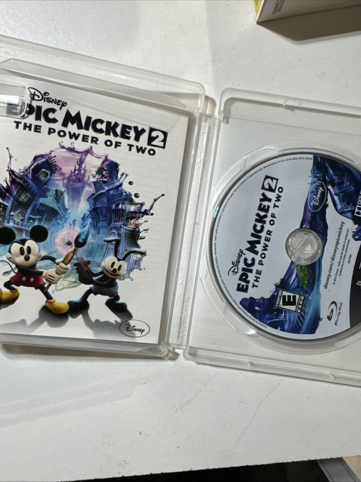 Epic Mickey 2: The Power of Two (SONY Playstation 3, PS3 2012) CIB w/ Manual
