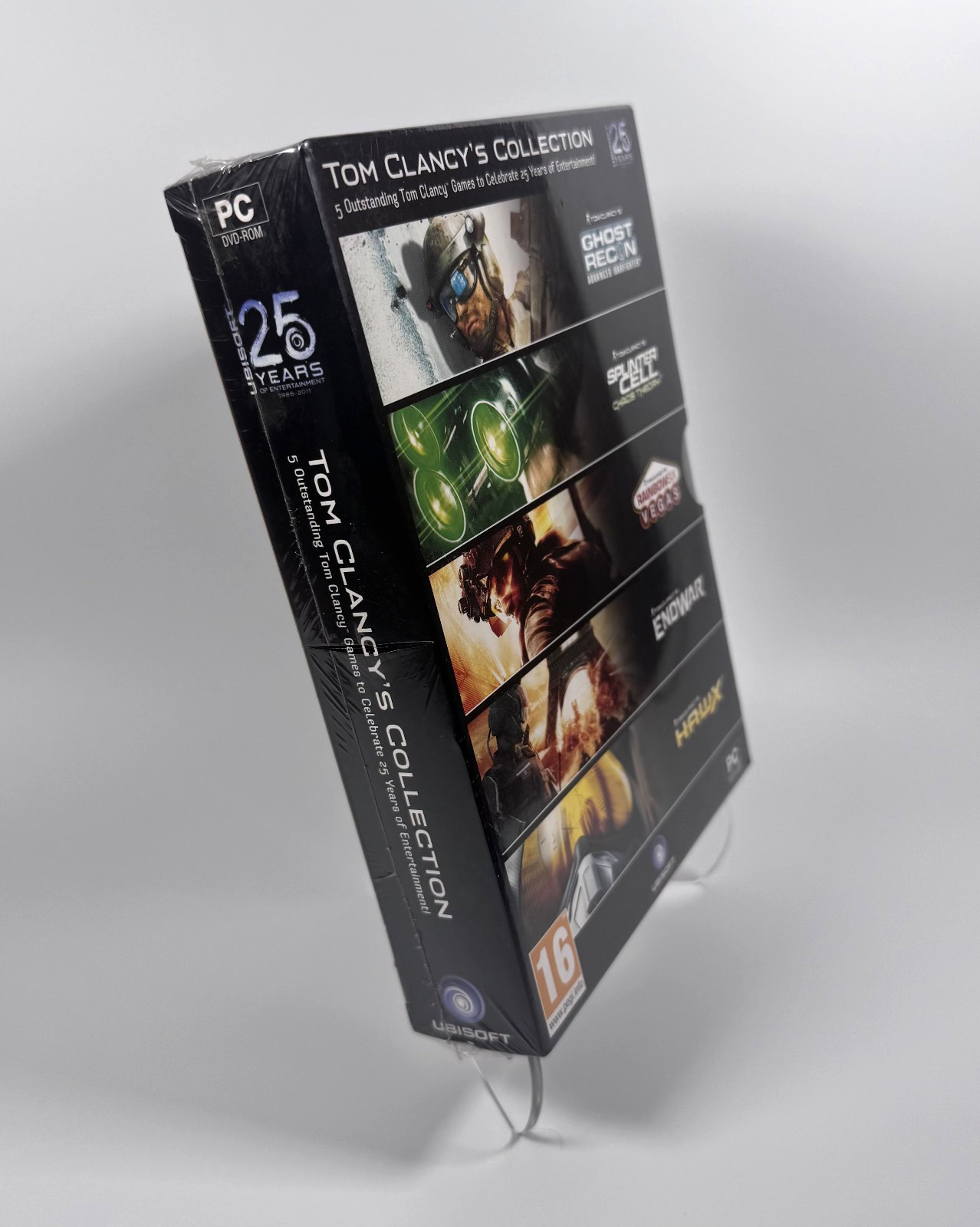 Tom Clancy’s 5‑Game PC Collection • Factory Sealed • PEGI‑16 • Region-Free
