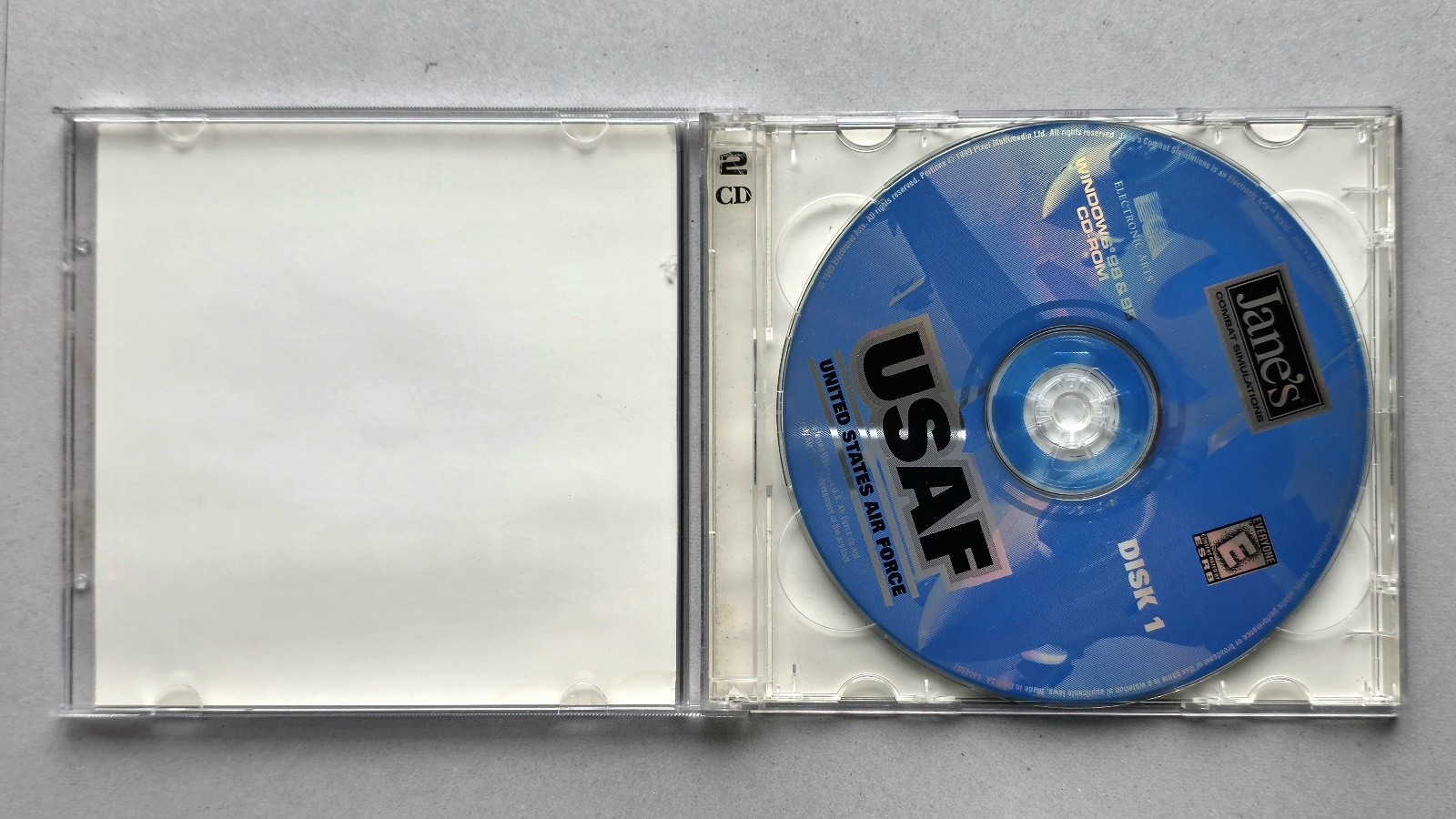 Jane’s USAF: United States Air Force (PC, 1999) Flight Simulation