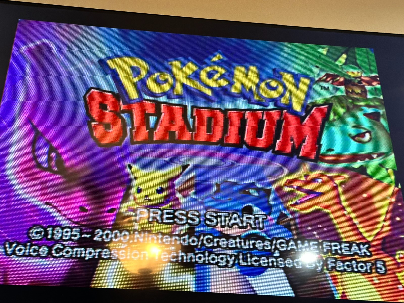 Pokemon Stadium (Nintendo 64, 2000) Fully TESTED and Working Authentic
