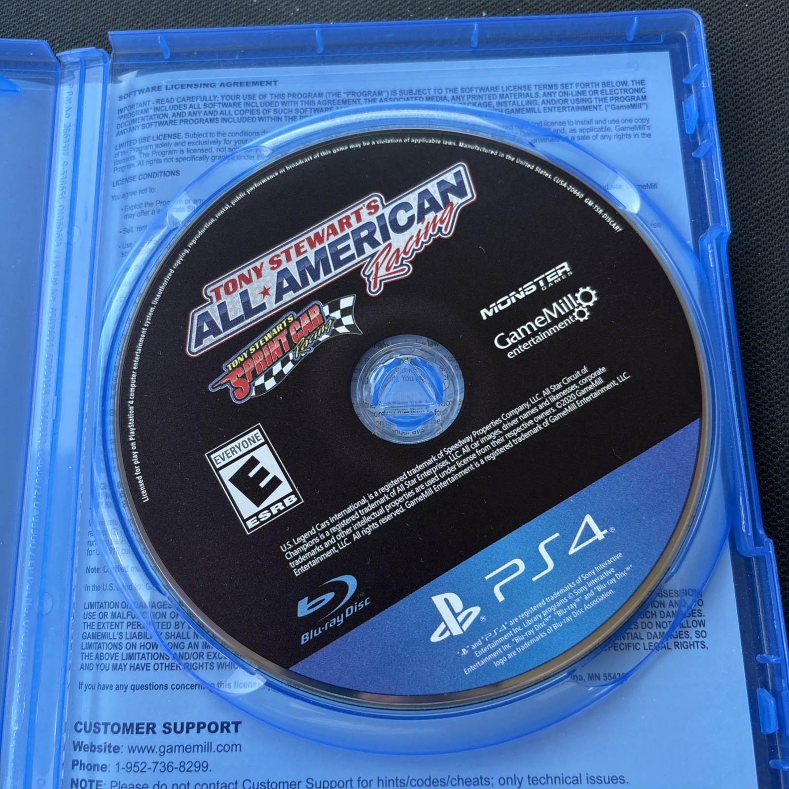 Tony Stewart’s All American Racing/Sprint Car Racing 2 Game Bundle PS4 NotTested