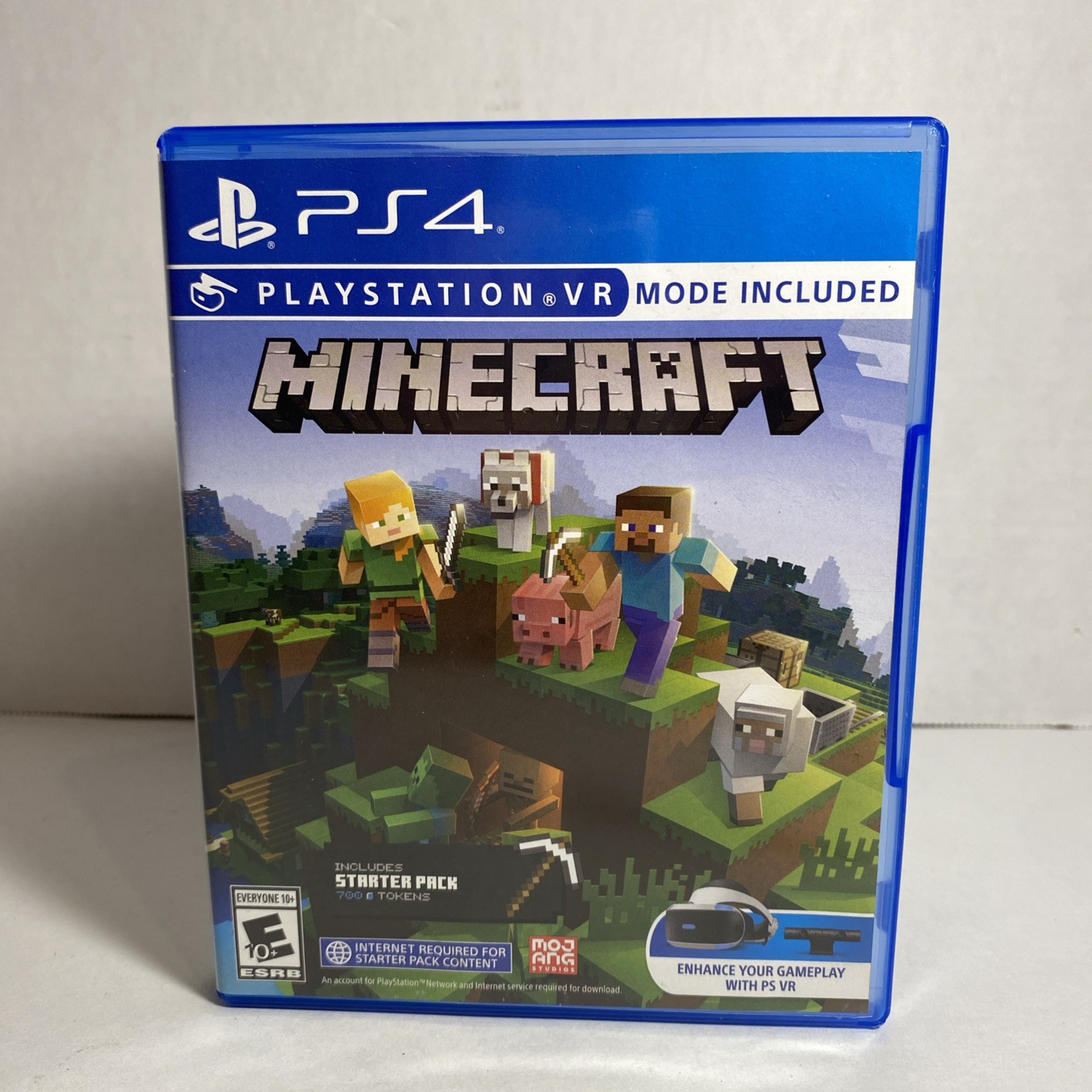 Minecraft VR Compatible (Sony PlayStation 4, 2021) Tested