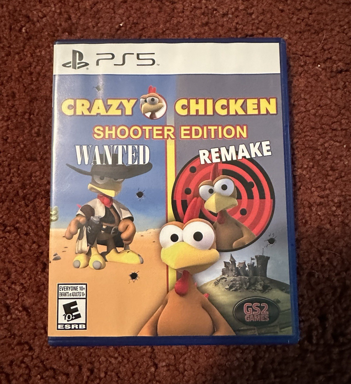 GS2 Games Crazy Chicken Shooter Edition PS5 Shooter Multiplayer Ultra HD E10+