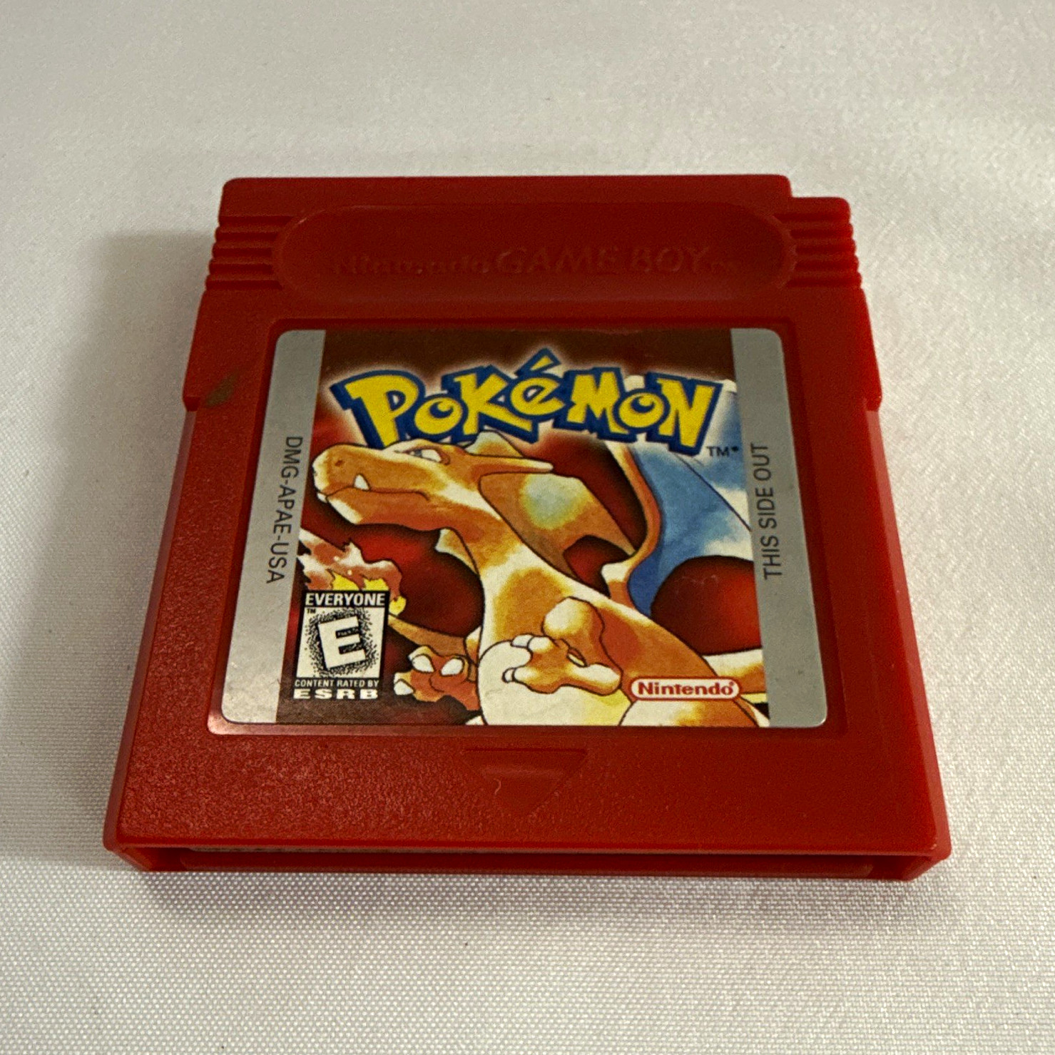 Nintendo Pokémon Red Version Game Boy Cartridge Only E NTSC-U/C 1998 Tested