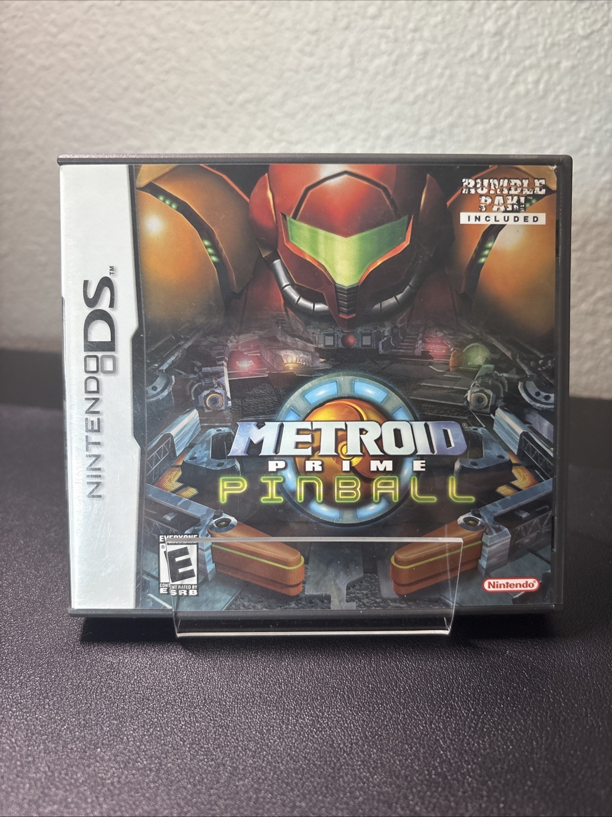 Metroid Prime: Pinball (Nintendo DS, 2005) CIB Tested Working W/ Rumble Pak