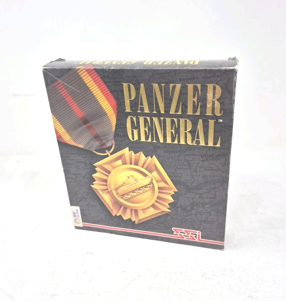 Panzer General – IBM PC CD-ROM- Big Box 1994 – Very Good
