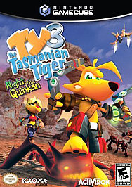 Ty the Tasmanian Tiger 3: Night of the Quinkan Nintendo GameCube 2005 Complete