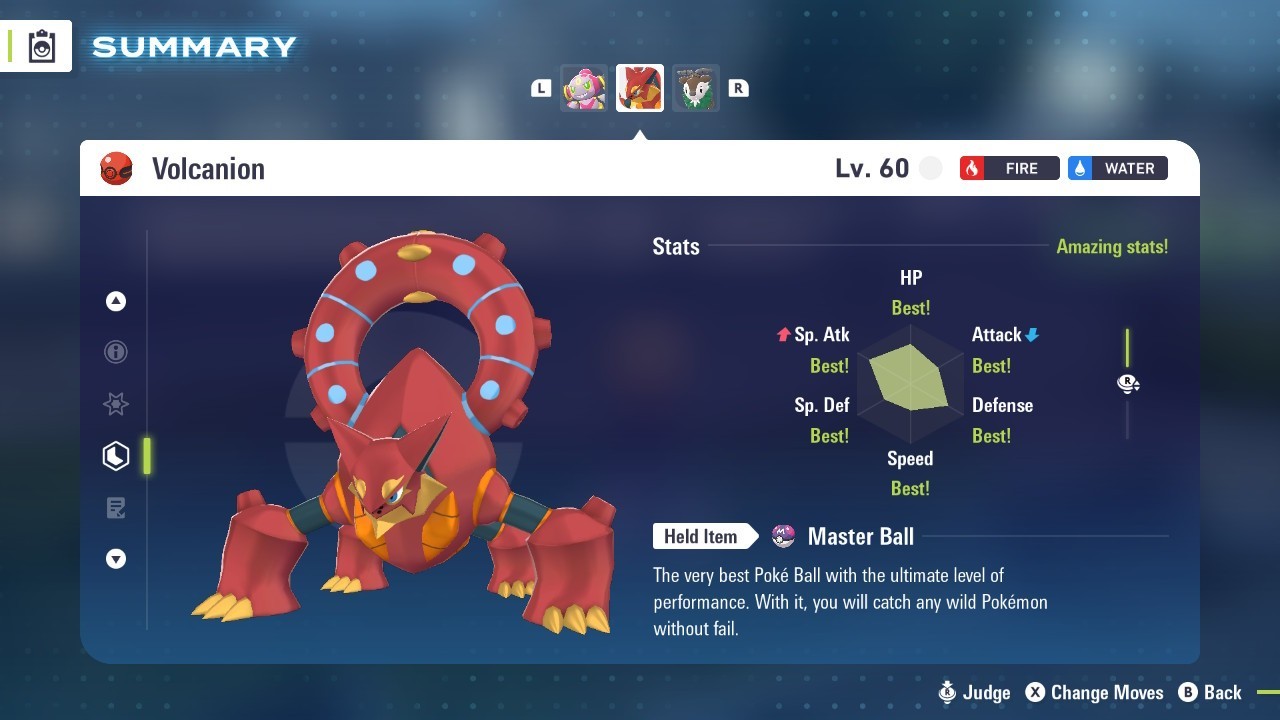 Choose Low Level Legendary Pokemon Shiny or Non-Shiny Legendaries Legends Z-A ZA