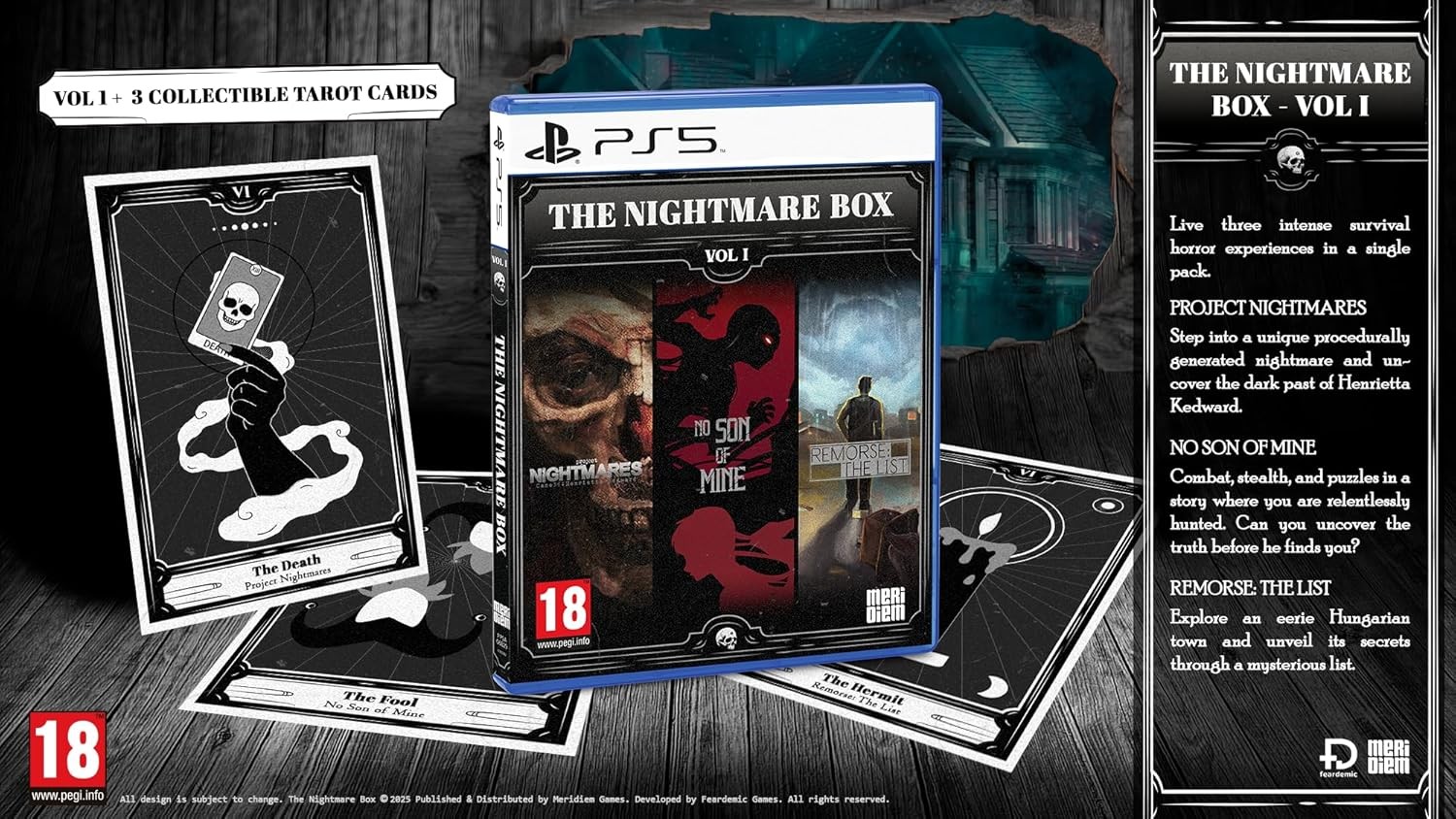 The Nightmare Box Vol 1 (Sony Playstation 5) (UK IMPORT)
