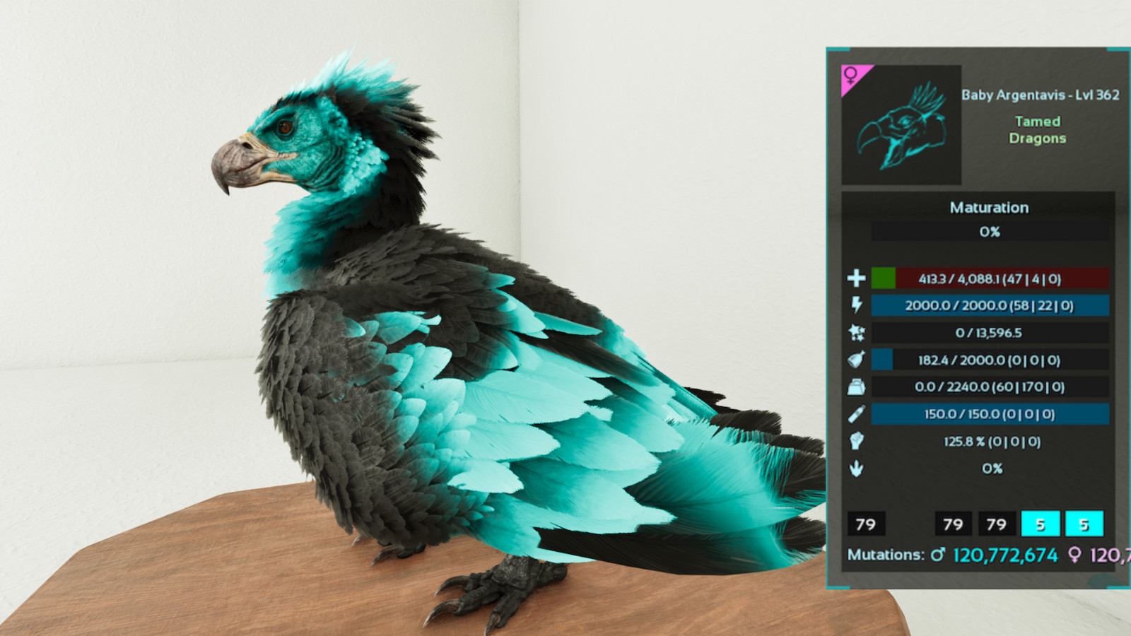🔥ARK Survival Ascended OFFICIAL PVE – PAIR ADULT DINOS TRON TOP STATS