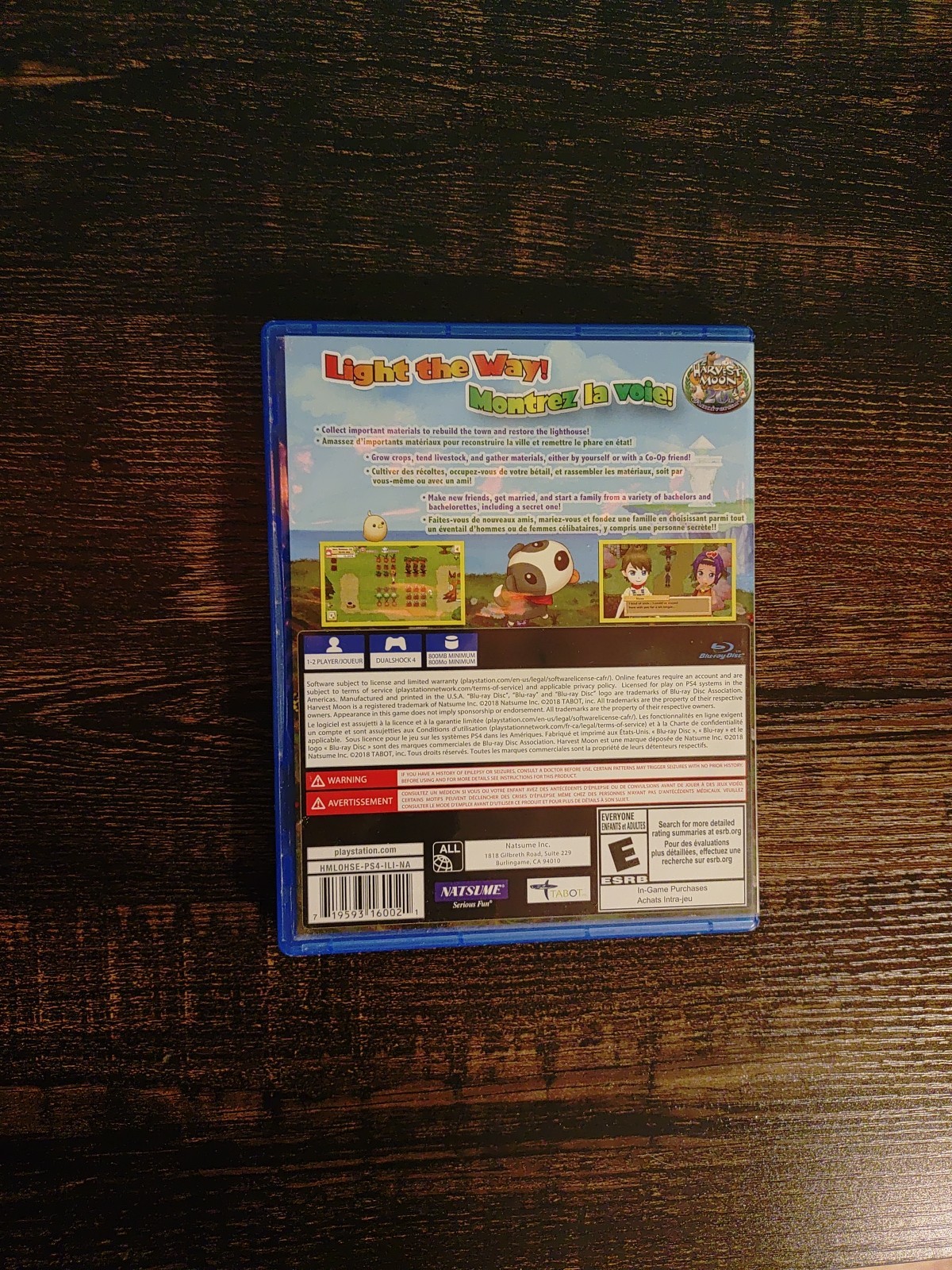 Harvest Moon Light Of Hope Ps4