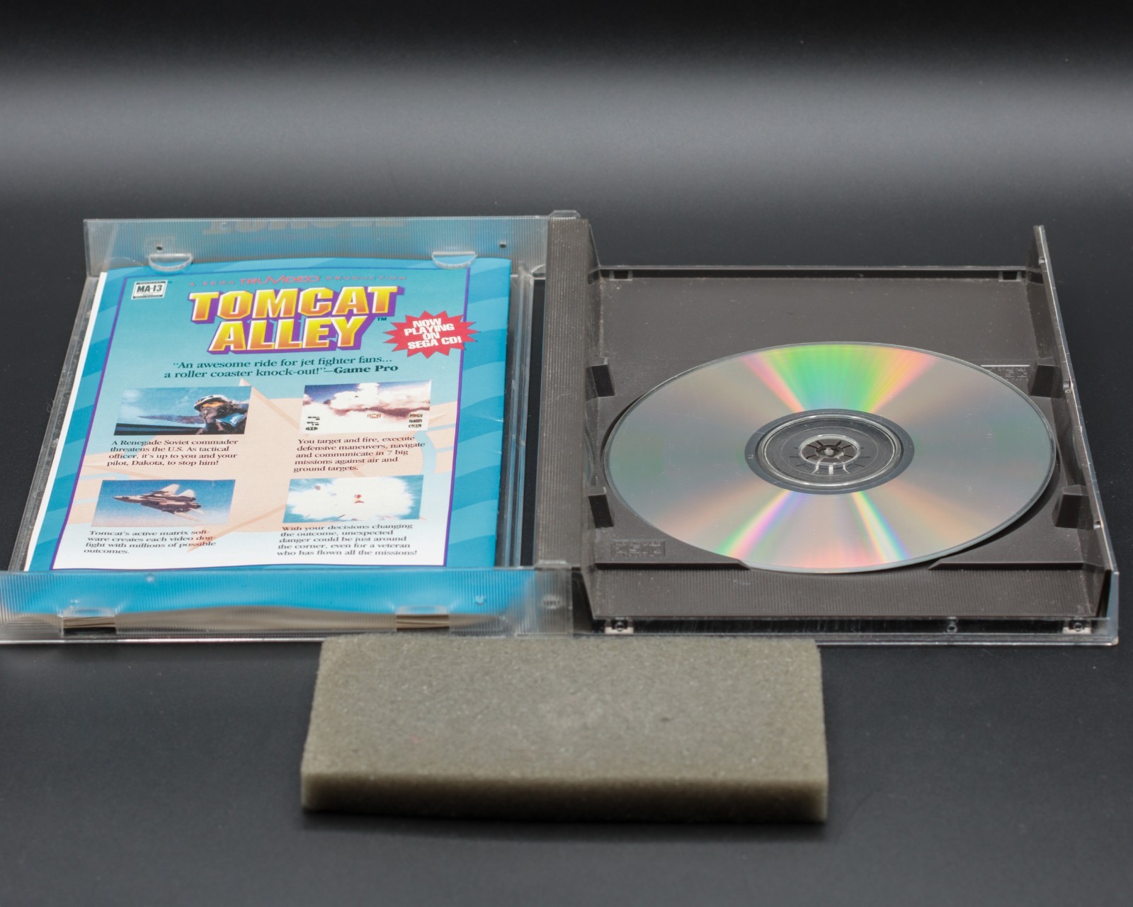Android Assault Sega CD CiB Complete W/ Game, Manual, Case