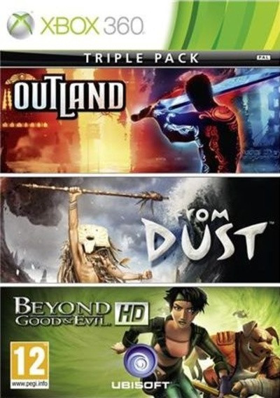Triple Pack: Outland, From Dust, Beyond Good & Evil HD (Xbox 360) PEGI 12+