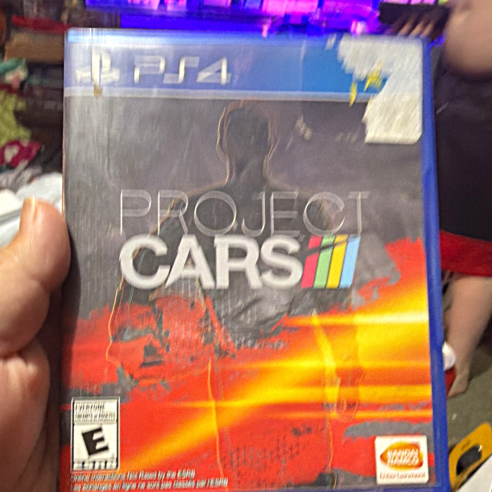Bandai Namco Entertainment Project CARS Sony PlayStation 4 PS4 Racing E Series