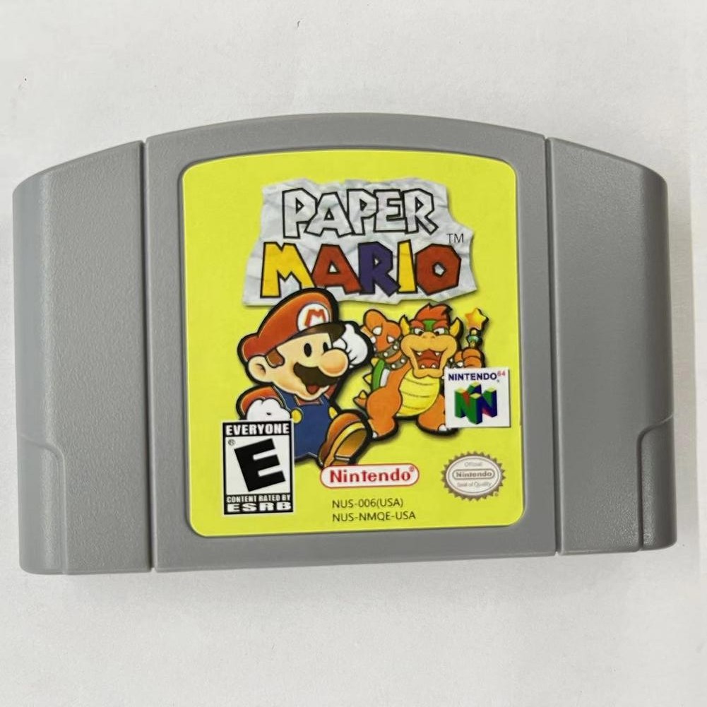 Paper Mario – Nintendo 64 (N64) Perfect addition Tested and working
