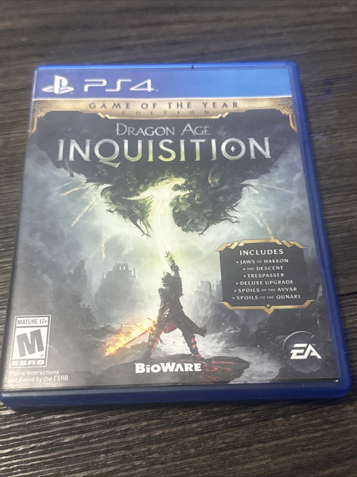 Dragon Age: Inquisition – Game of the Year Edition (PlayStation 4, 2015) No Code