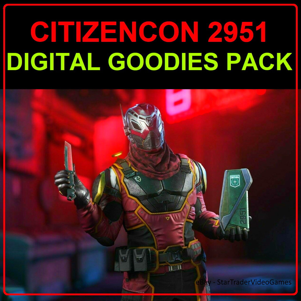 STAR CITIZEN – CITIZENCON 2951 DIGITAL GOODIES PACK (LIMITED ITEM)
