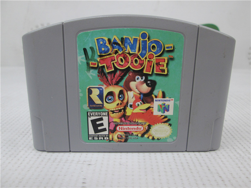 Nintendo 64 Banjo Tooie NUS-NB7E-USA Game Cartridge Tested