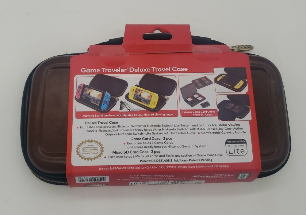Officially Licensed Nintendo Switch Deluxe Zelda Link Travel Case – Premium Hard