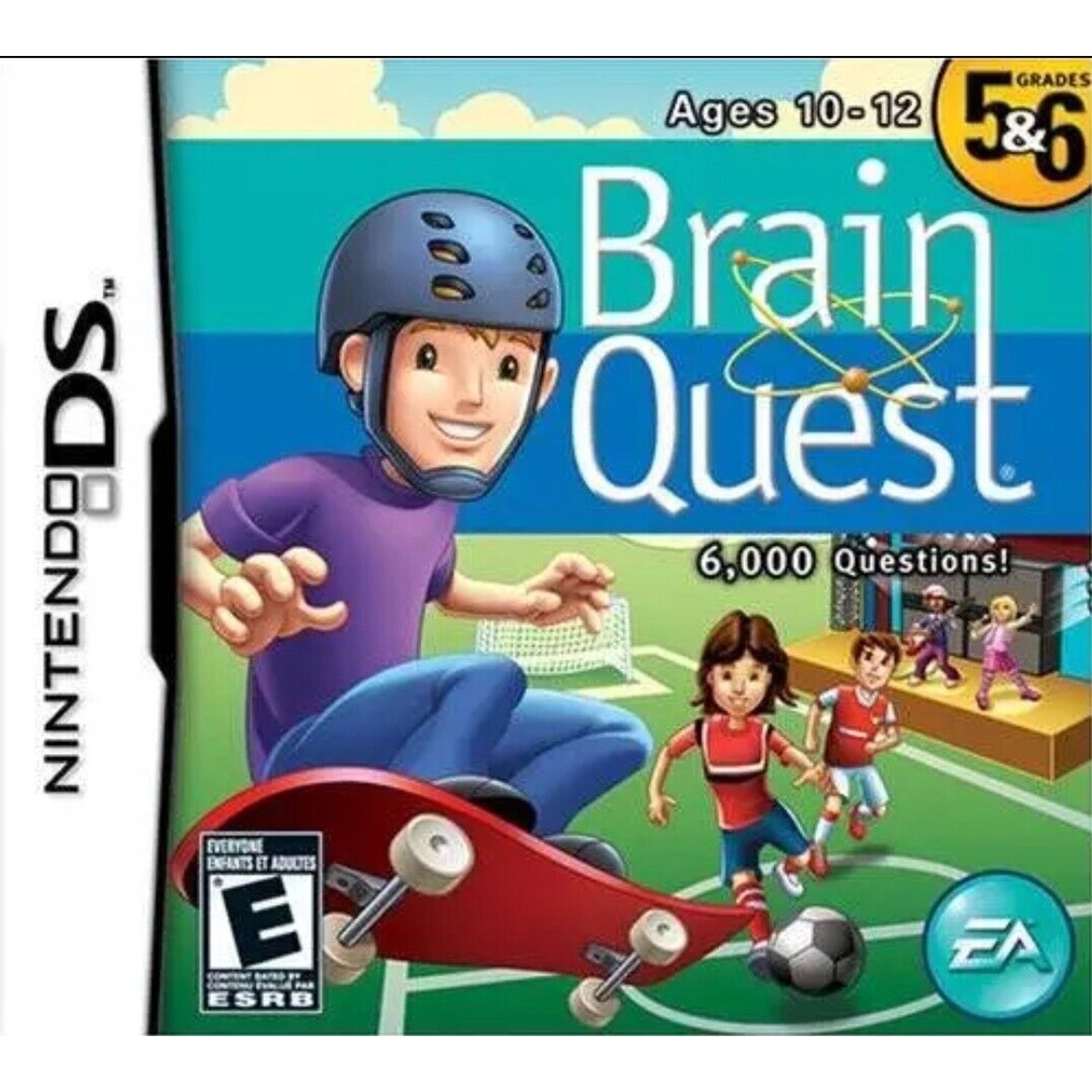 Brain Quest: Grades 5 & 6 – Nintendo DS – Video Game – VERY GOOD