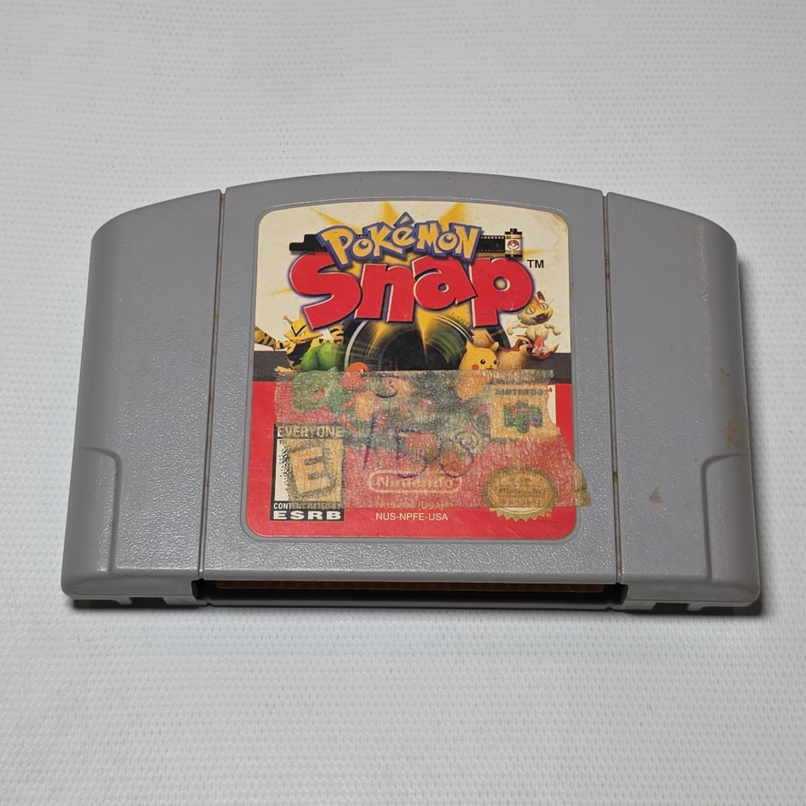 Pokémon Snap (Nintendo 64) Cartridge Only N64 Label Wear Untested