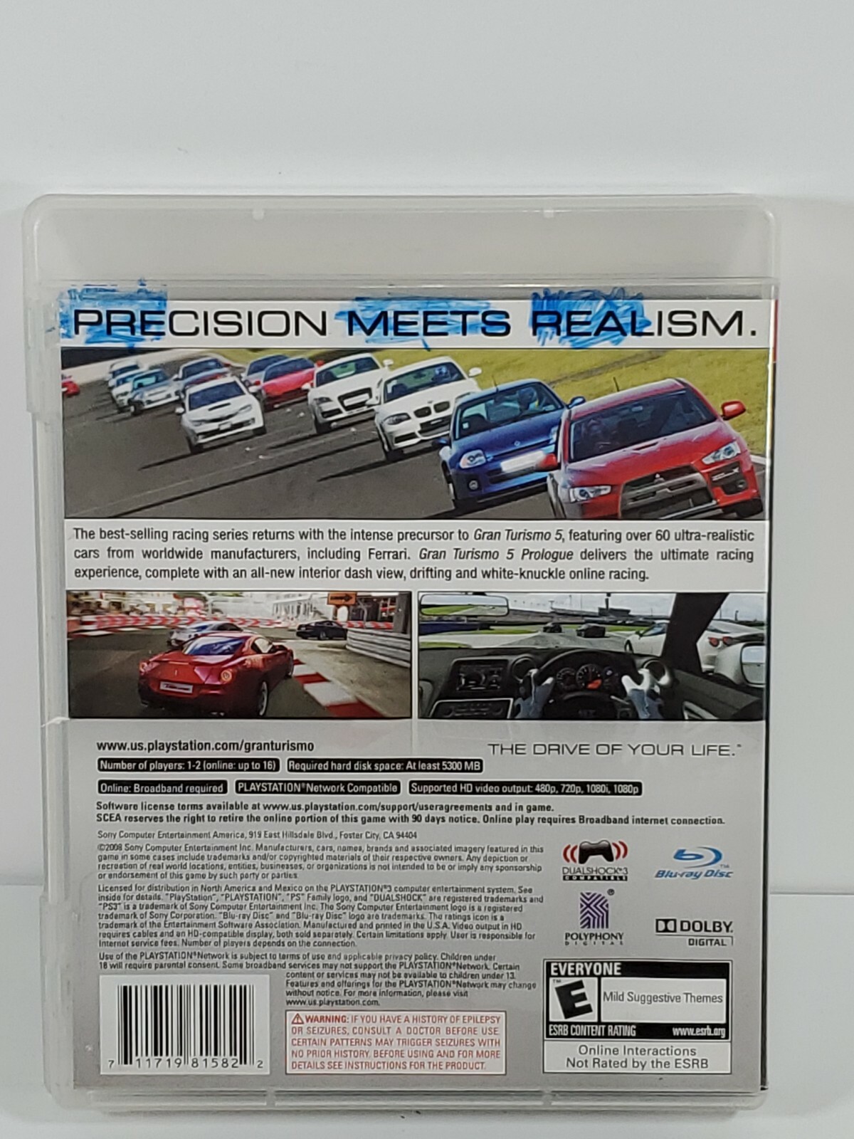 PlayStation 3 Gran Turismo 5 SONY READ