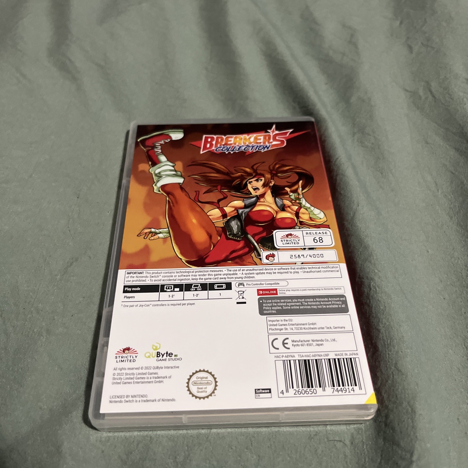 Breaker’s Collection for Nintendo Switch Cib Strictly Limited Games